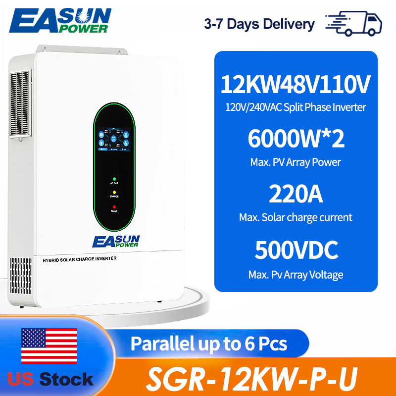 Grid Tie Inverter Limiter 2000W - EASUN US 12KW 12000W Inverter Surya