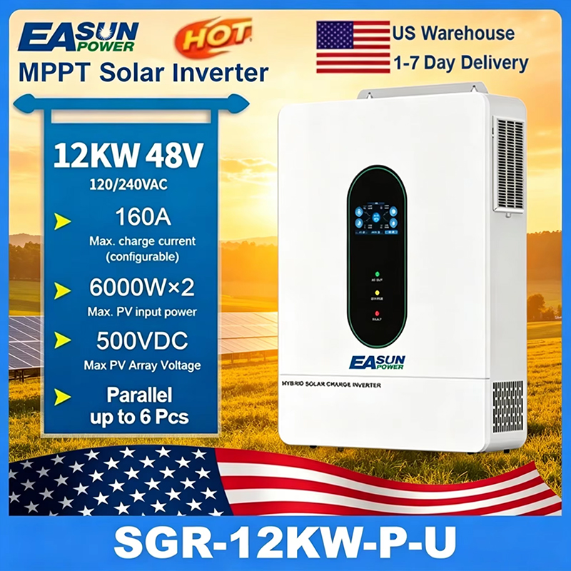 EASUN POWER 120V/110V 12KW inv - Grid Tie Inverter Limiter 2000W ulasan dan harga