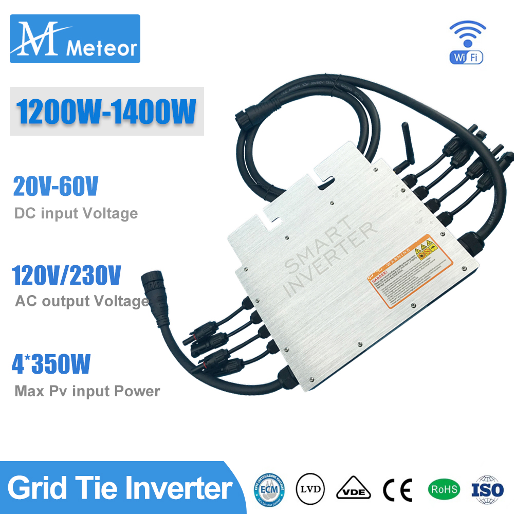 Inverter mikro dasi gird surya - Micro Inverter 1400W Solar Grid Tie ulasan dan harga